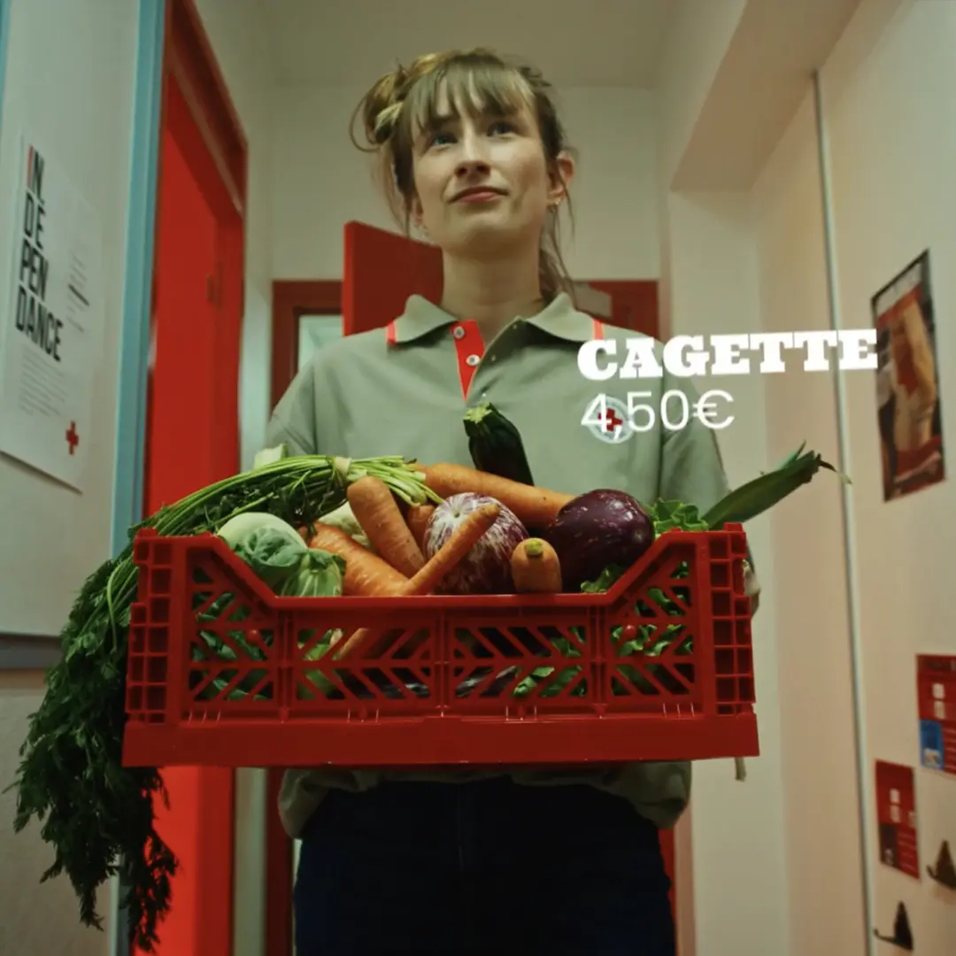 croix rouge Jn par l'agence raymonde