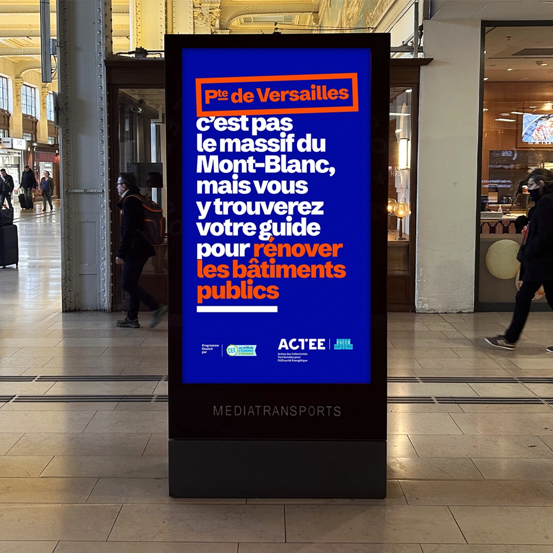 cover du projet ACTEE Bienvenue réalisé par l'agence raymonde