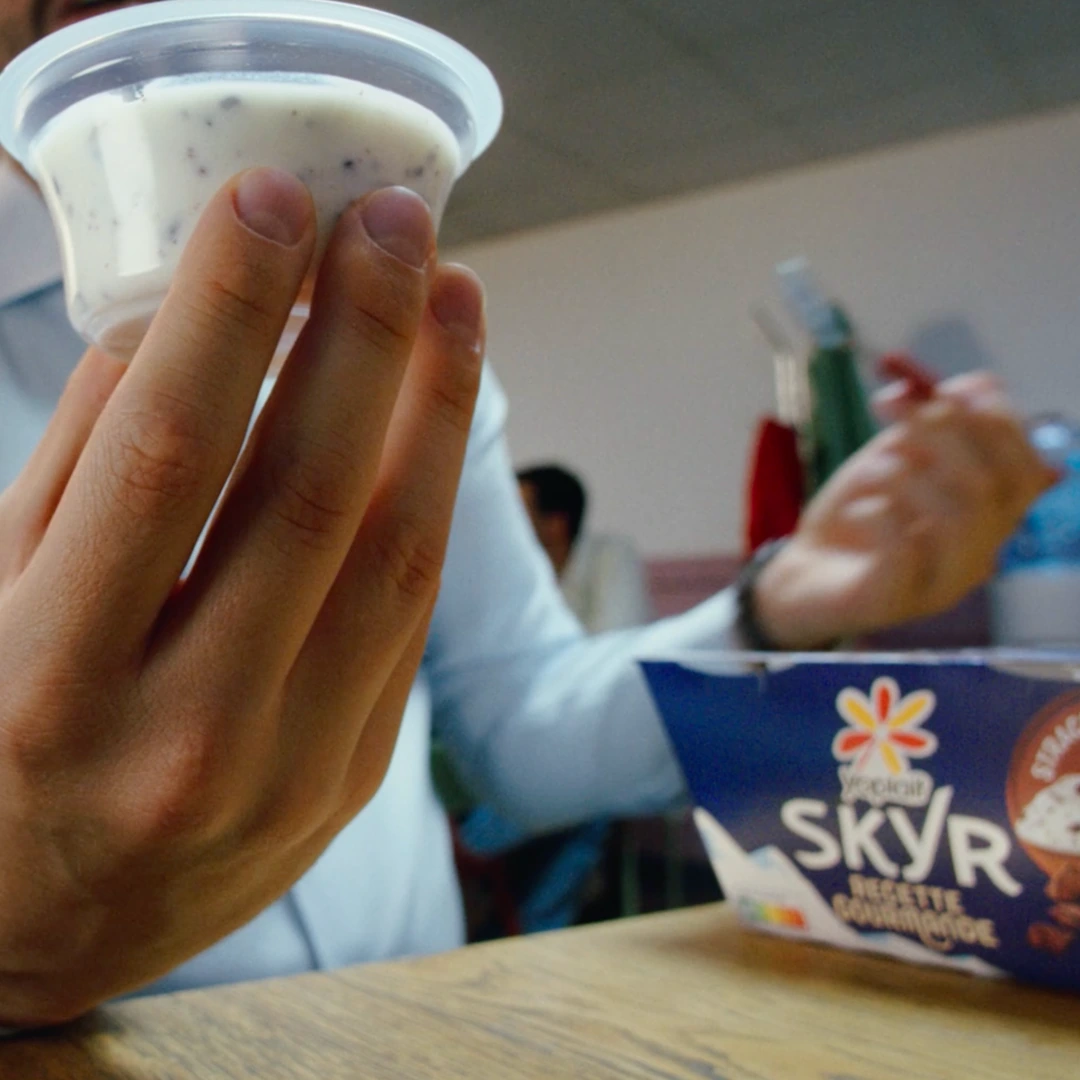 cover du projet Yoplait Skyr réalisé par l'agence raymonde