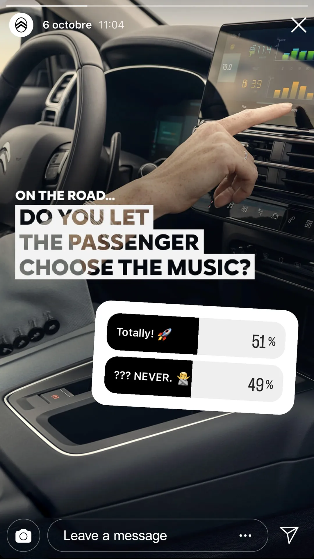exemple de travaux réalisé pour Citroen par l'agence Raymonde