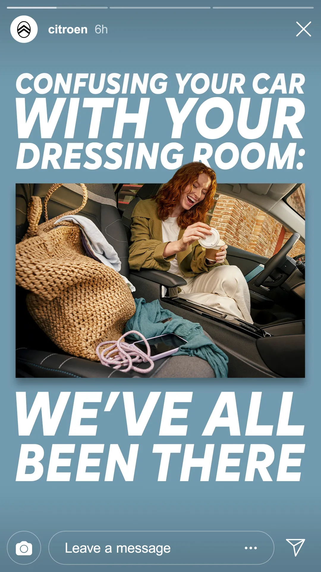 exemple de travaux réalisé pour Citroen par l'agence Raymonde