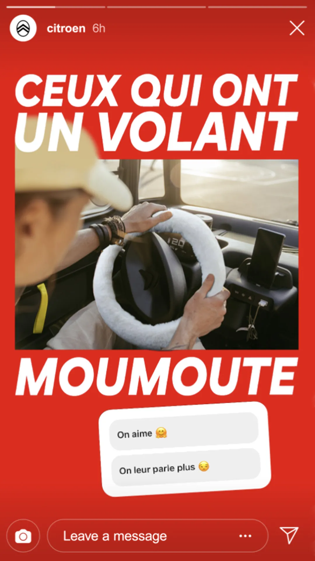 exemple de travaux réalisé pour Citroen par l'agence Raymonde