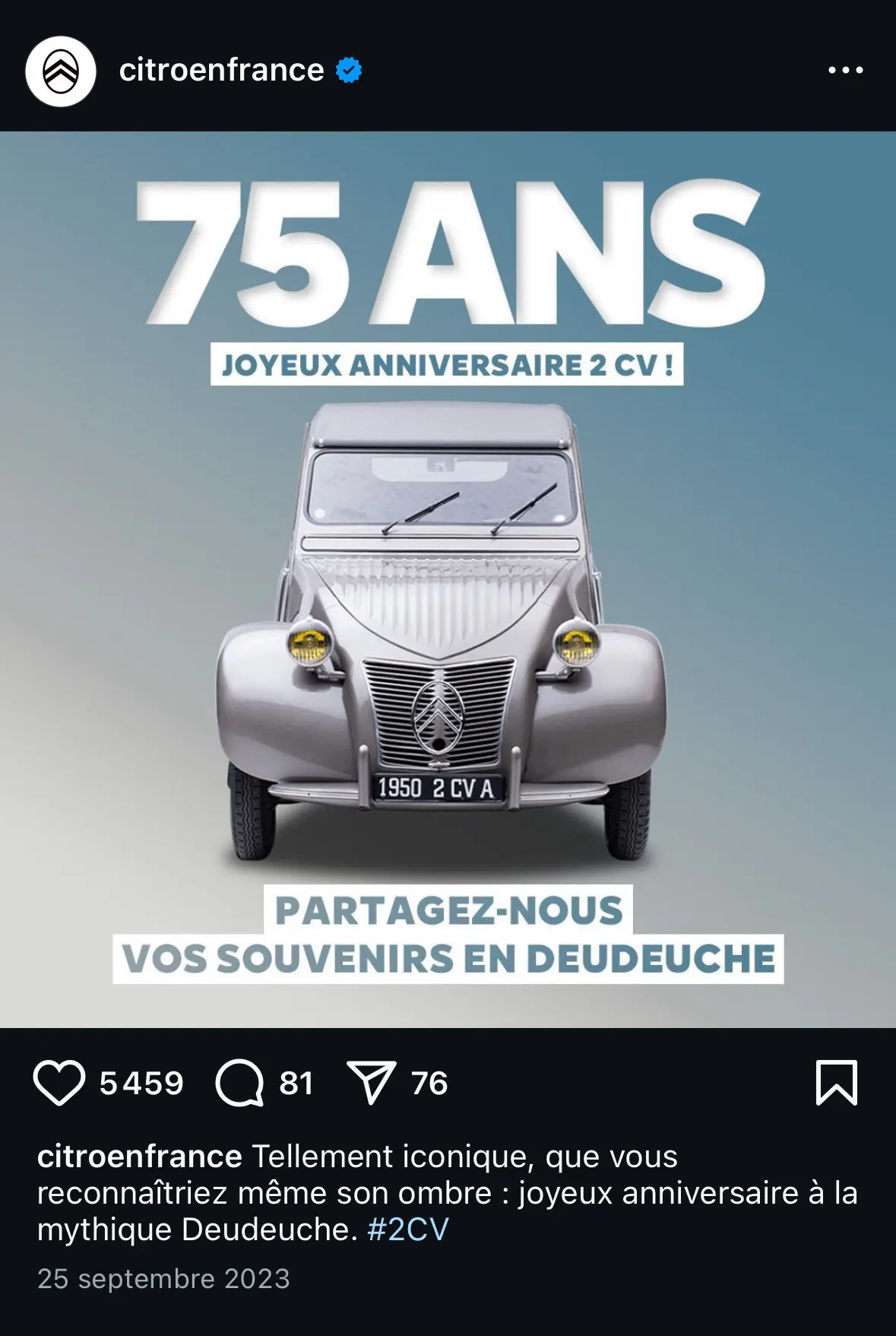 exemple de travaux réalisé pour Citroen par l'agence Raymonde