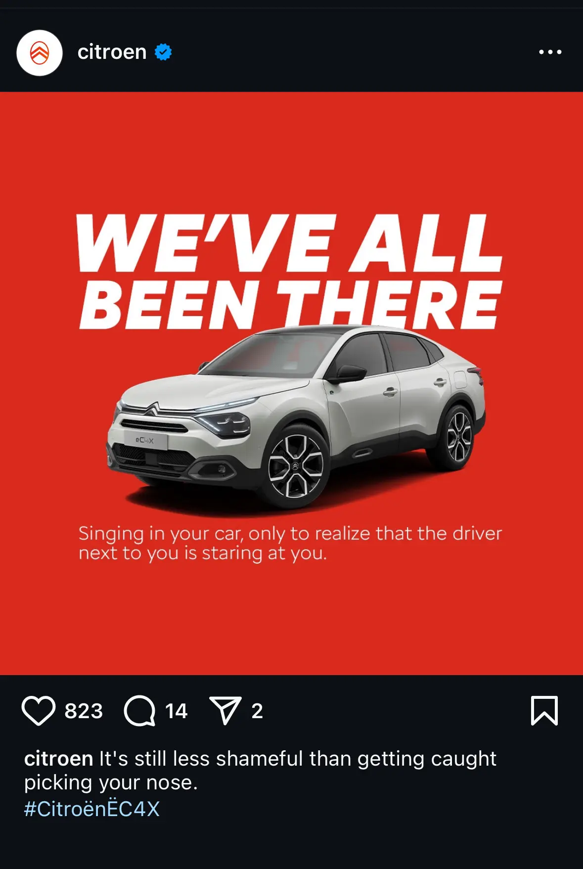 exemple de travaux réalisé pour Citroen par l'agence Raymonde