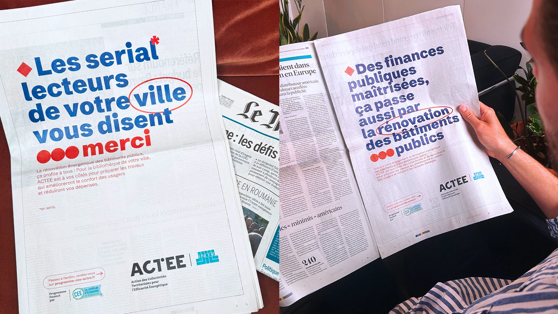 agence raymonde projet ACTEE Merci presse